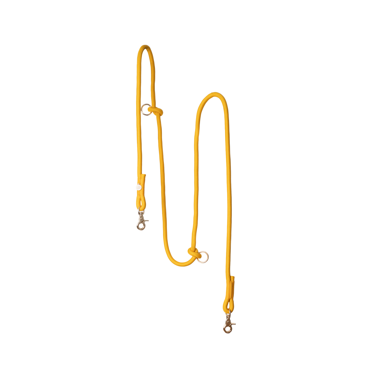 'Yellow' - Hands Free Braided Leash