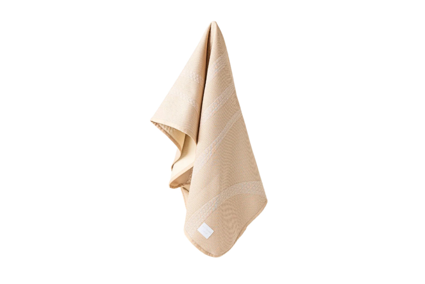 Brigette Romanek Luxury Pet Throw Blanket in Taupe Hanging