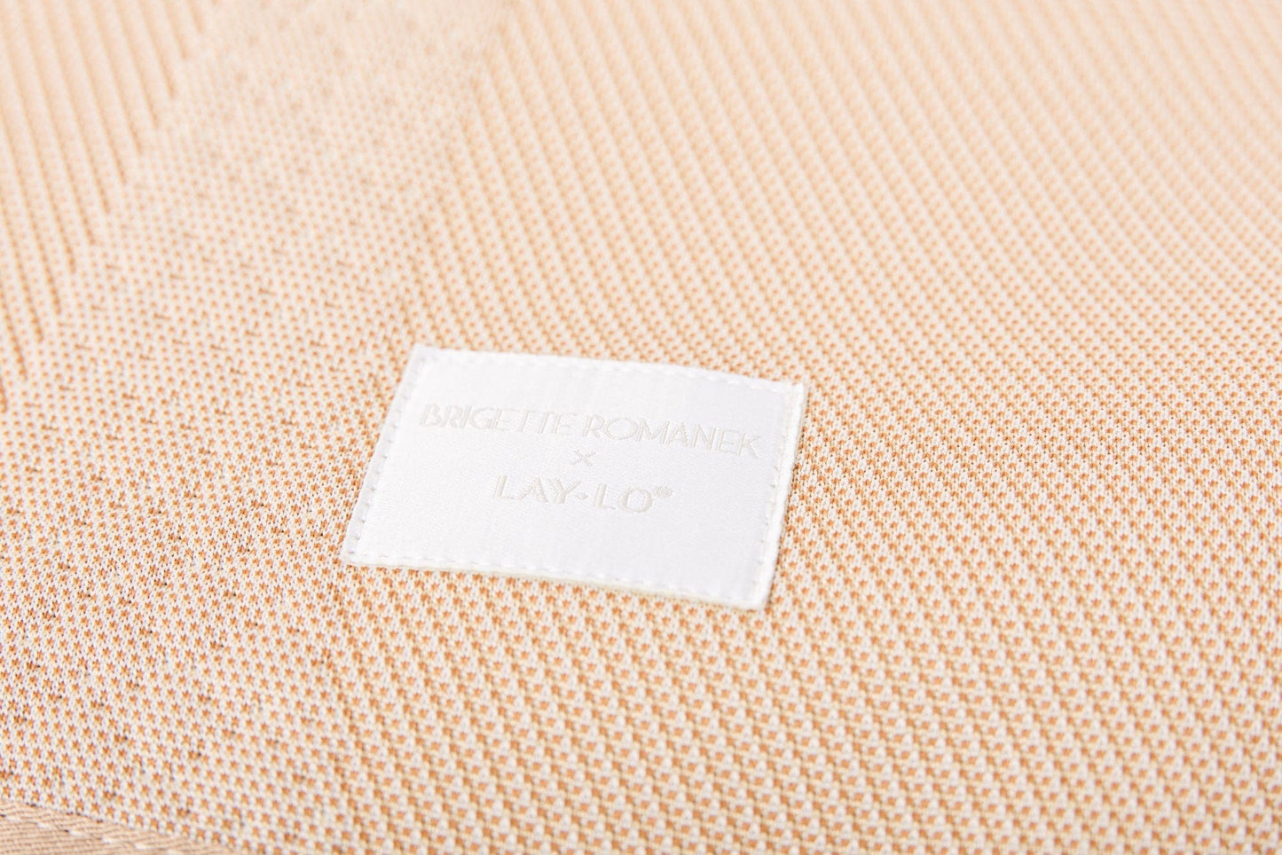 Brigette Romanek Luxury Pet Throw Blanket in Taupe Up Close