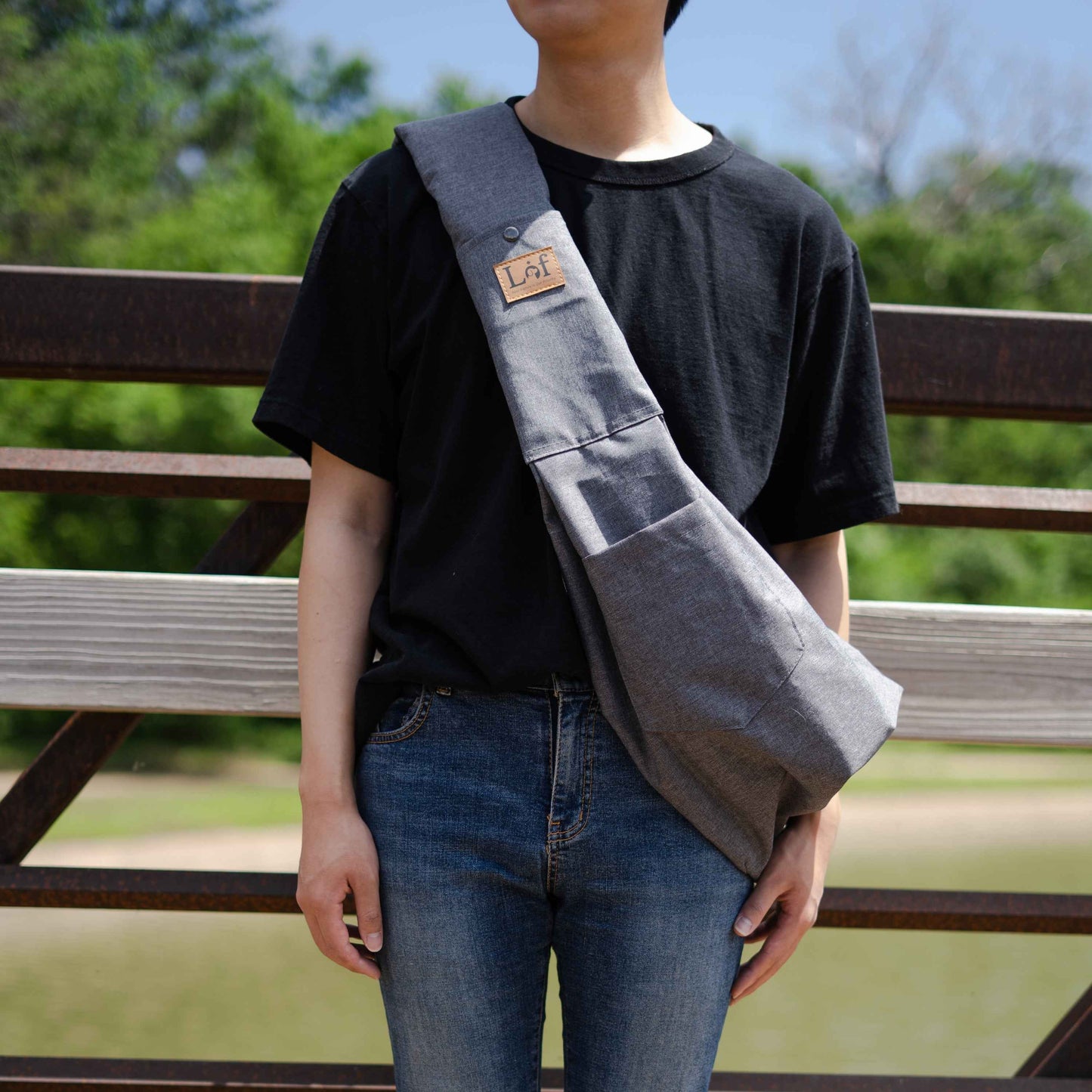 Mesh Pet Sling Bag for Small Pups