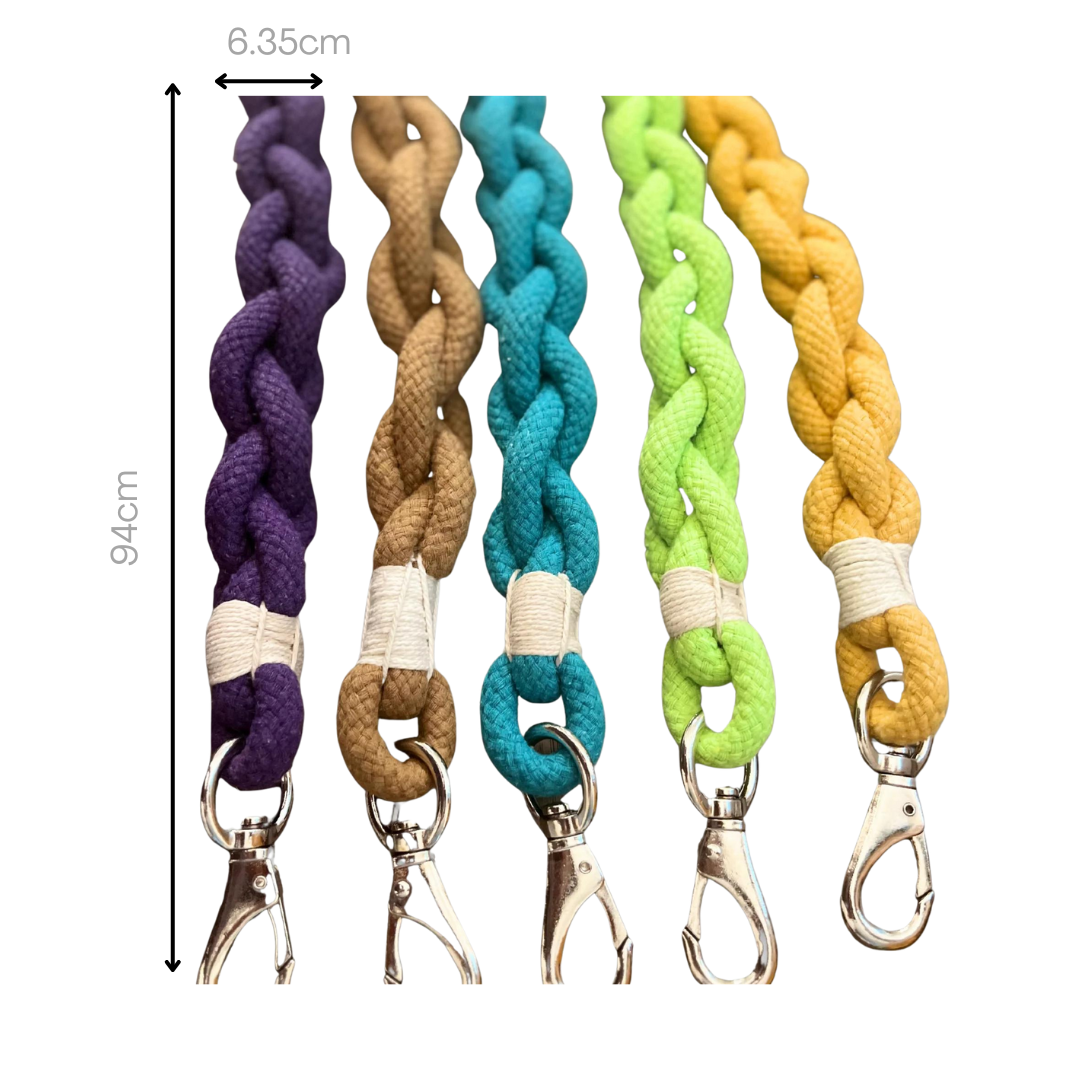 Wanderlust Cotton Rope Leash Size