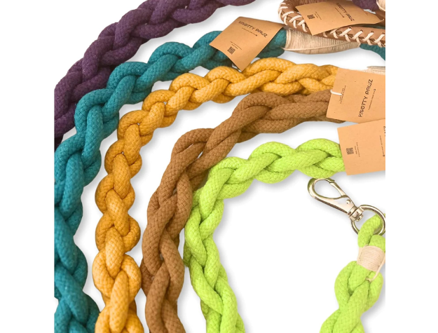 Wanderlust Cotton Rope Leashes