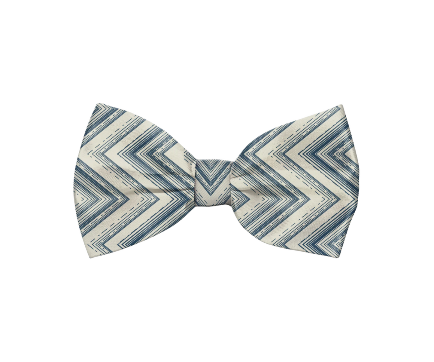 Zig Zag Dog Bow Tie