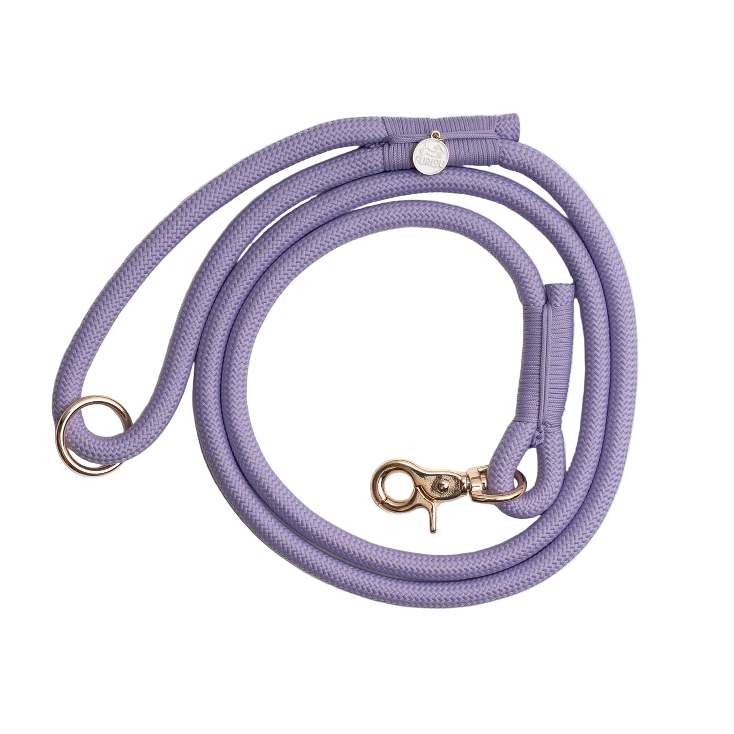 'Lavender' - Braided Rope Leash