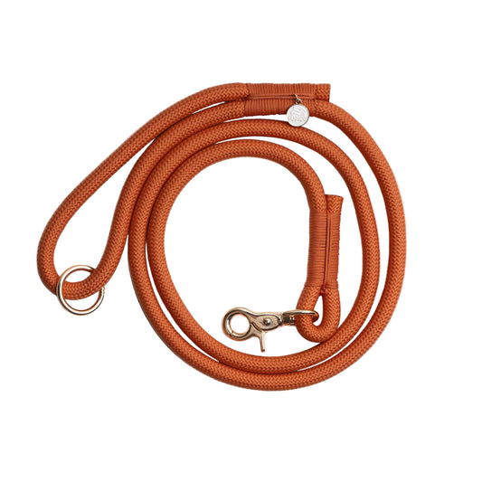 'Terracotta' - Braided Rope Leash