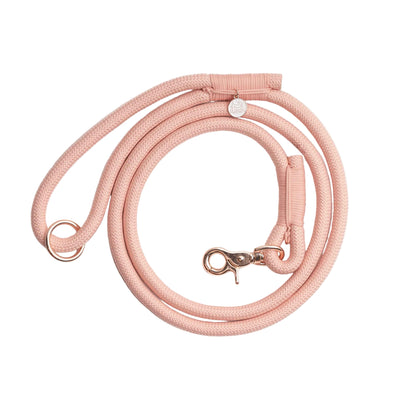 'Powder Rose' - Braided Rope Leash