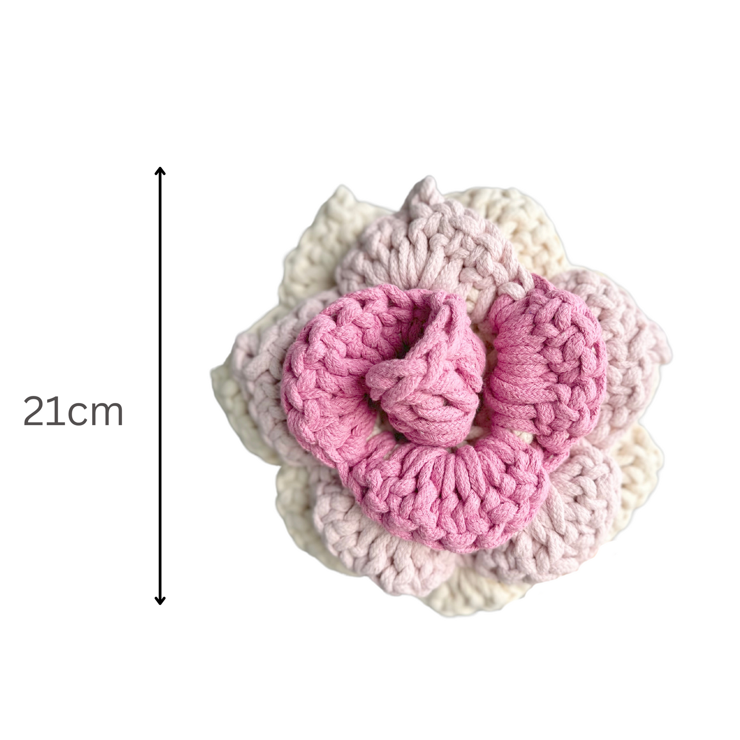 Blossom Sniff Flower Dog Toy Size