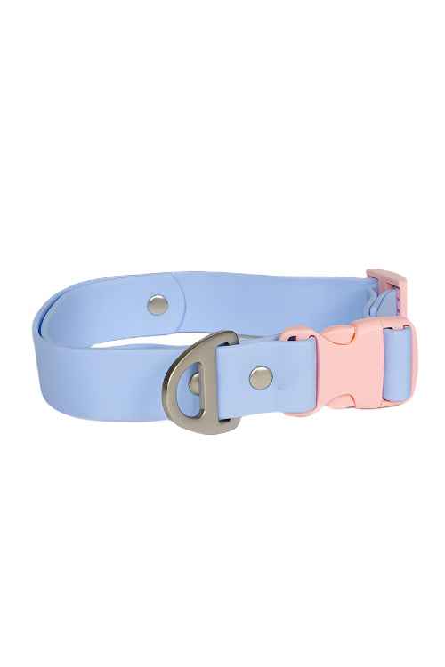 Blue Sky Orchid Waterproof Dog Collar