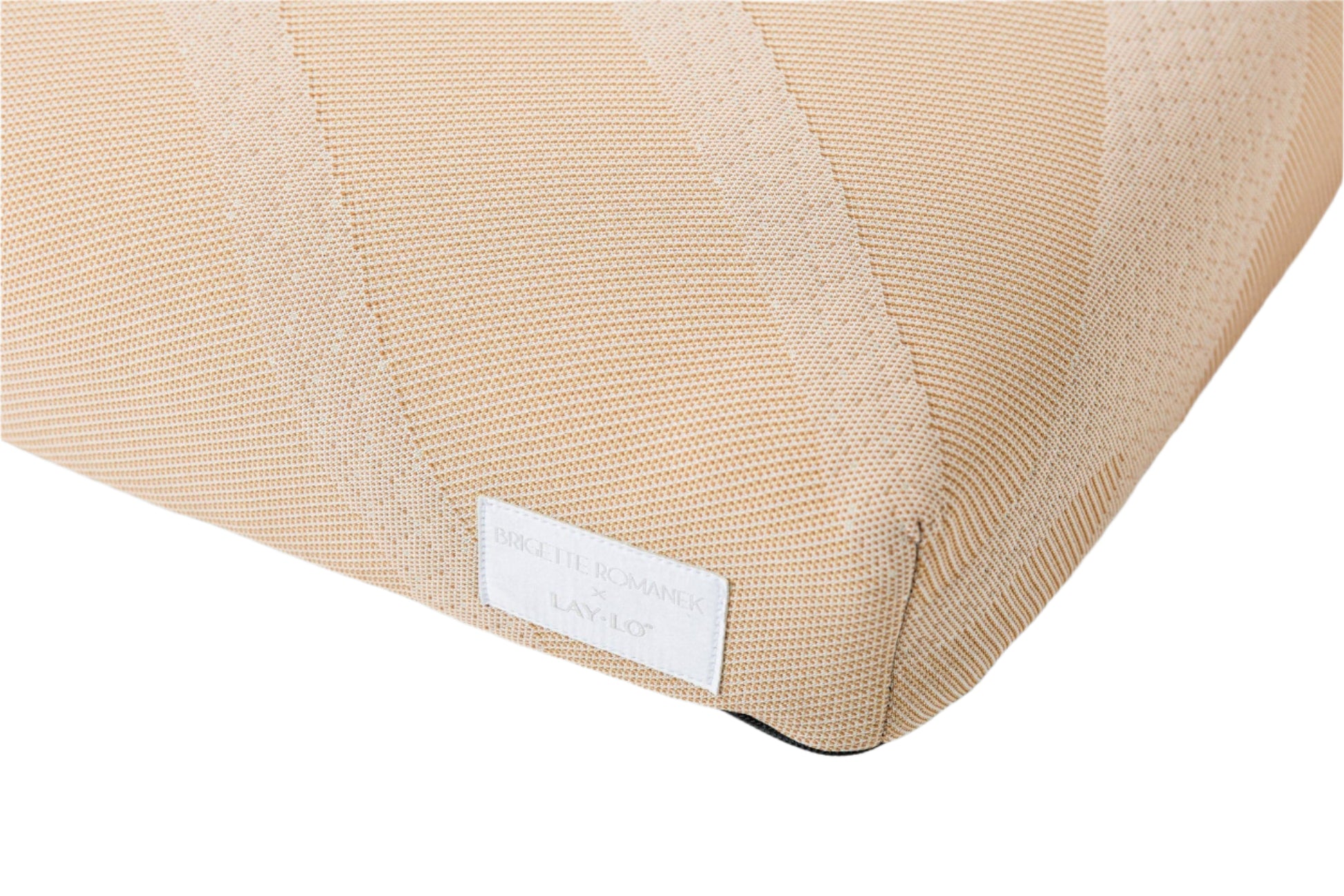 Brigette Romanek Taupe Orthopedic Dog Bed or Bed Cover 