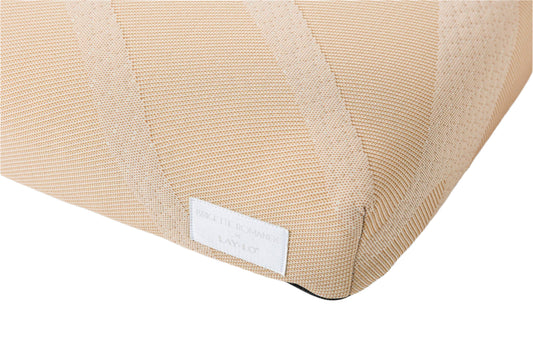 Brigette Romanek Taupe Orthopedic Dog Bed or Bed Cover 