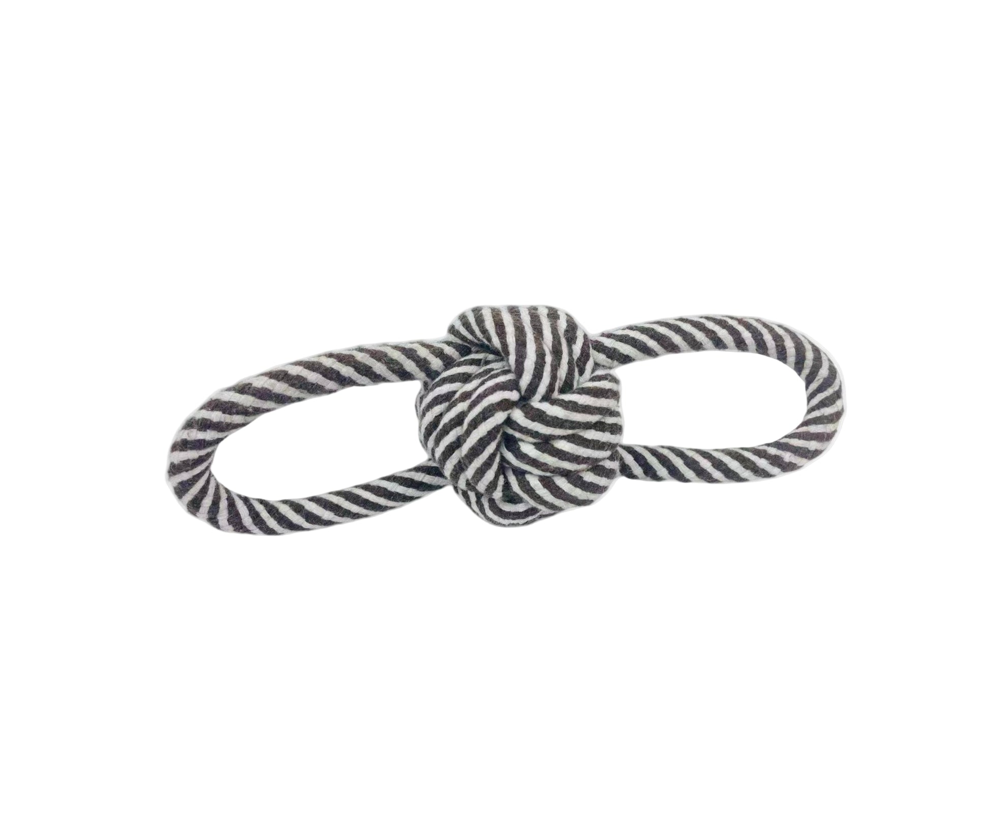 Brown & White Tug Toy