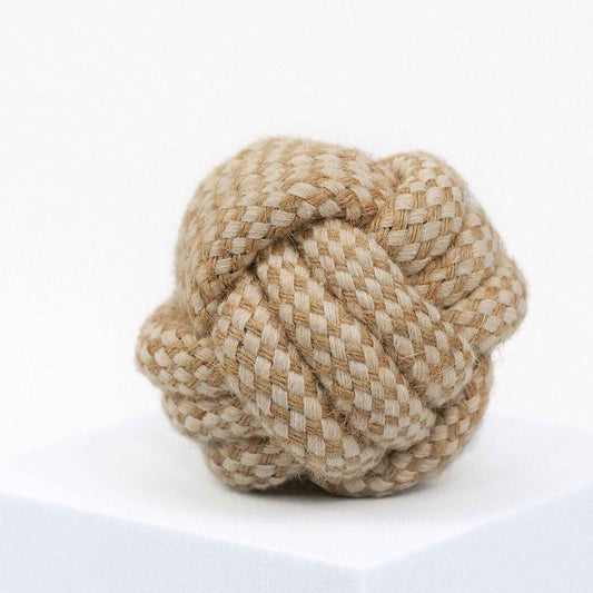 Hemp Rope Ball Dog Toy