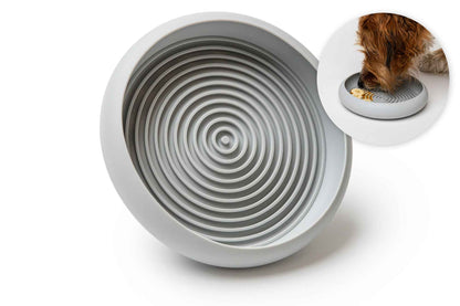 LAY LO Enrichment Lick Mat & Food Bowl