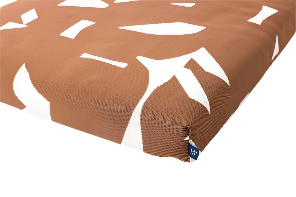 John Legend Brown Fragment Dog Bed