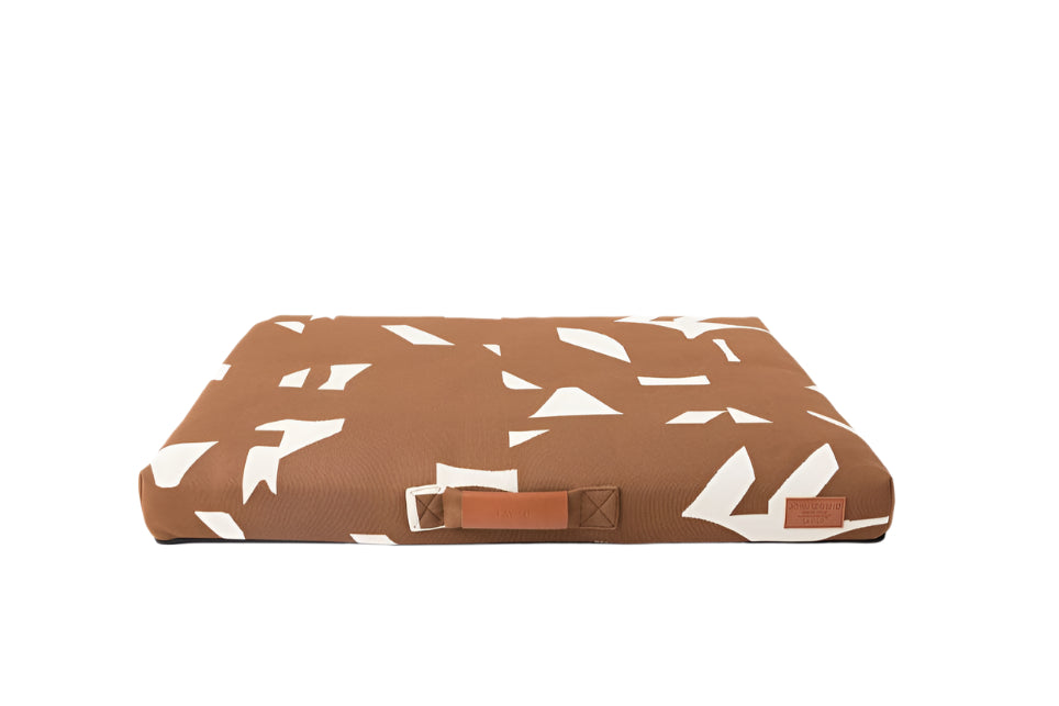 John Legend Brown Fragment Dog Bed
