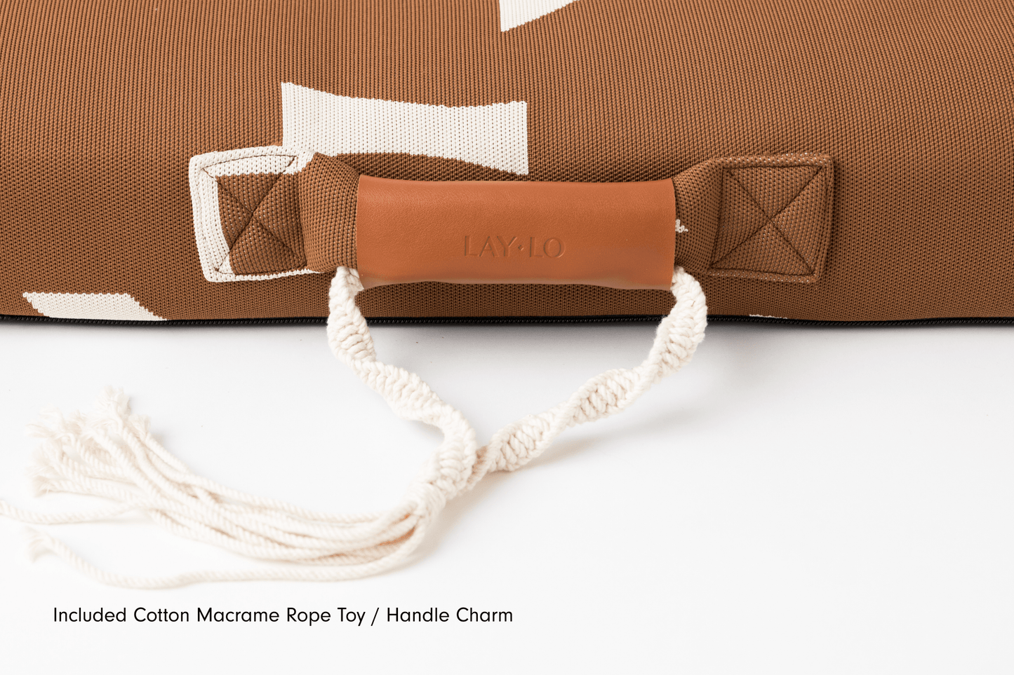 John Legend Brown Fragment Dog Bed Handle