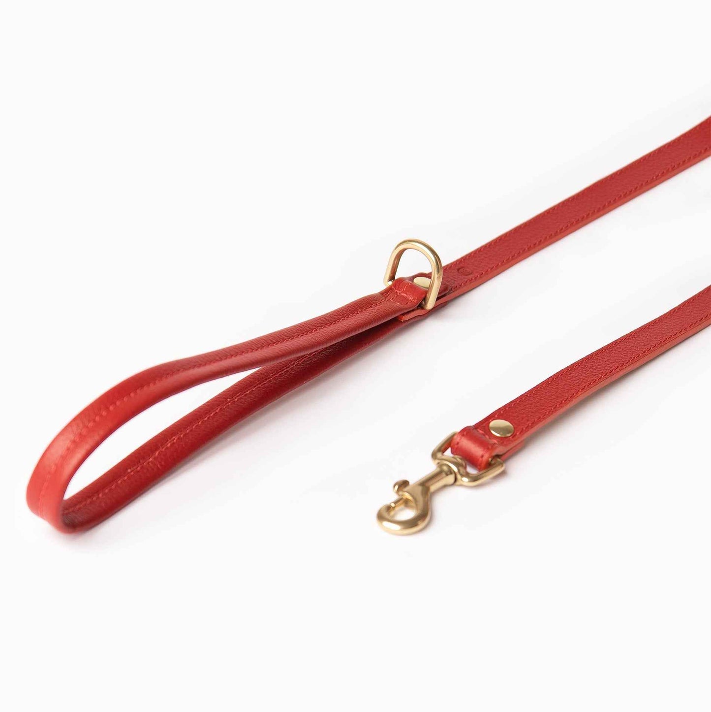 Mars Leash Leather Red
