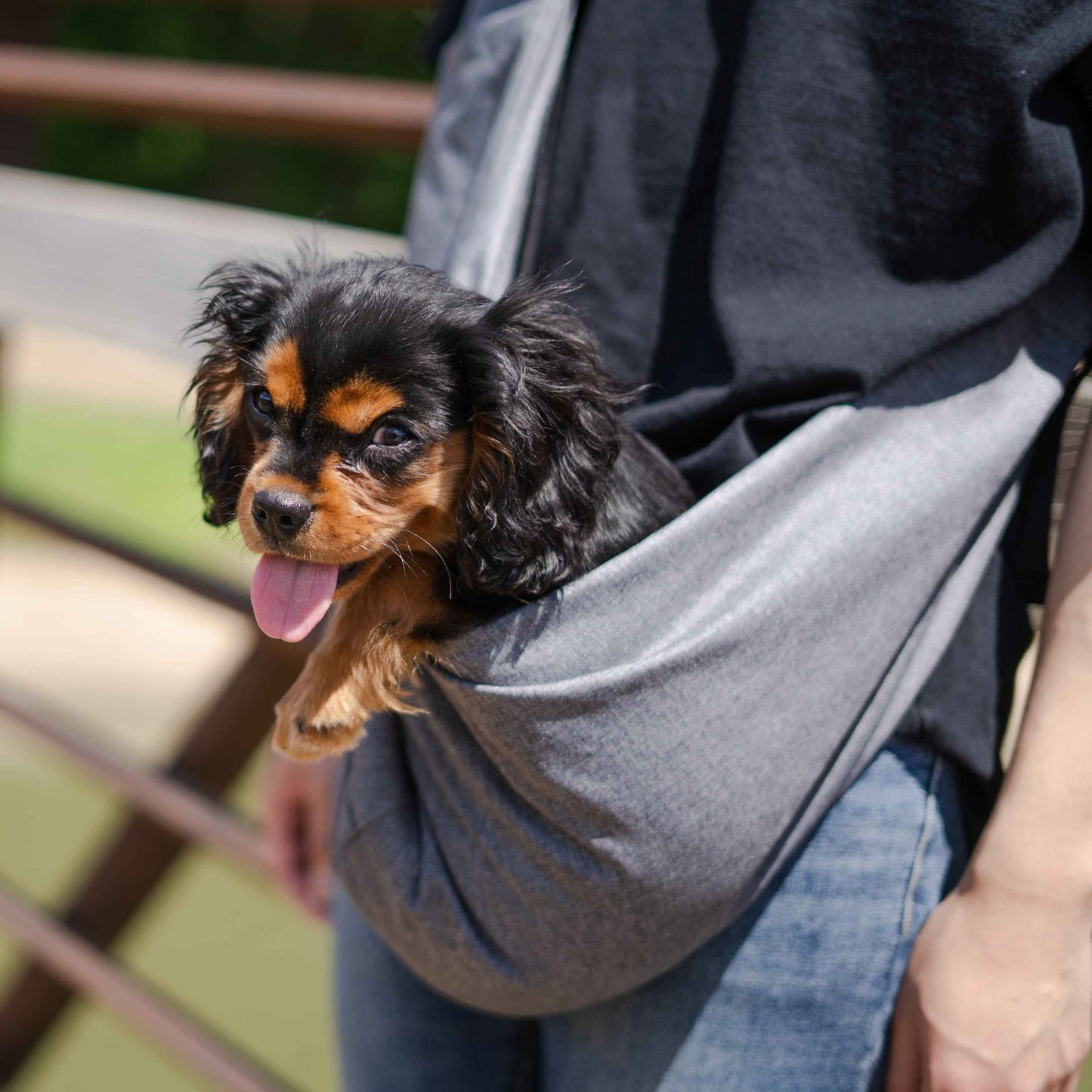 Mesh Pet Sling Bag for Small Pups