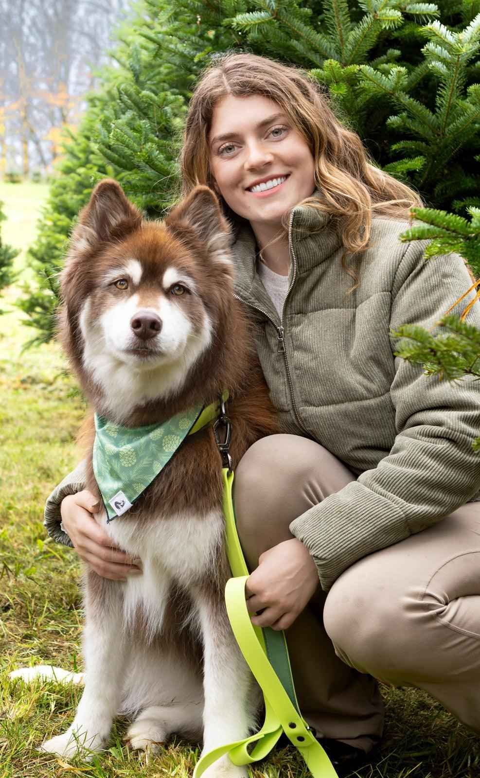Mossy Pine Waterproof Dog Leash