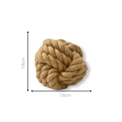 Natural Hemp Rope Ball Size
