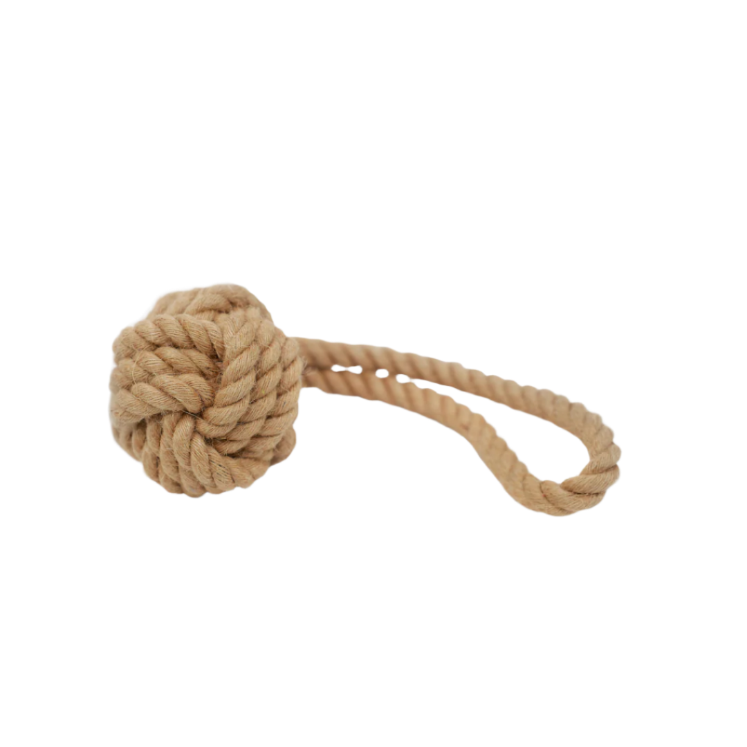 Natural Hemp Tug Rope Ball