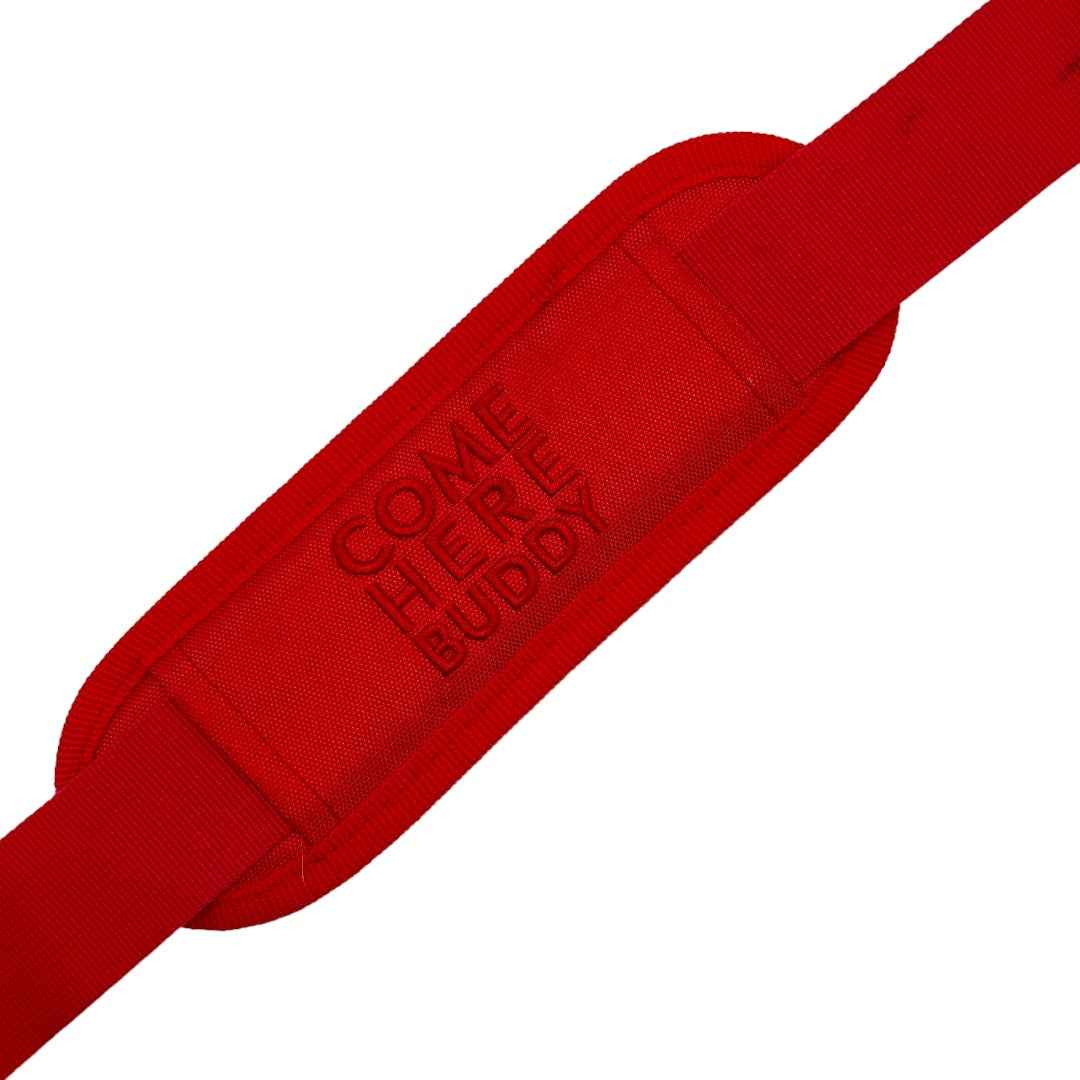 Travel Buddy - dog carrier strap in red