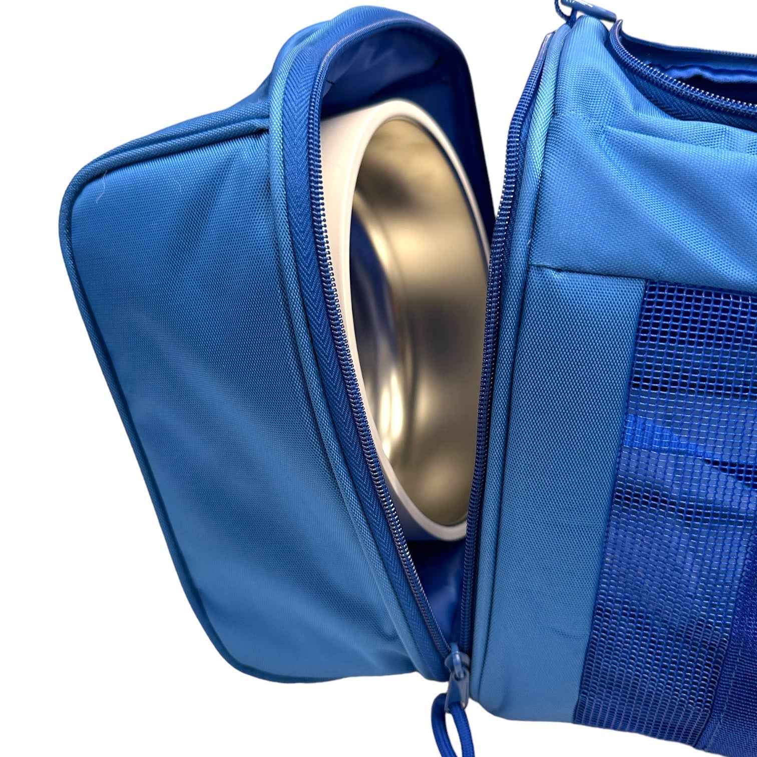 Travel Buddy - dog carrier in royal blue