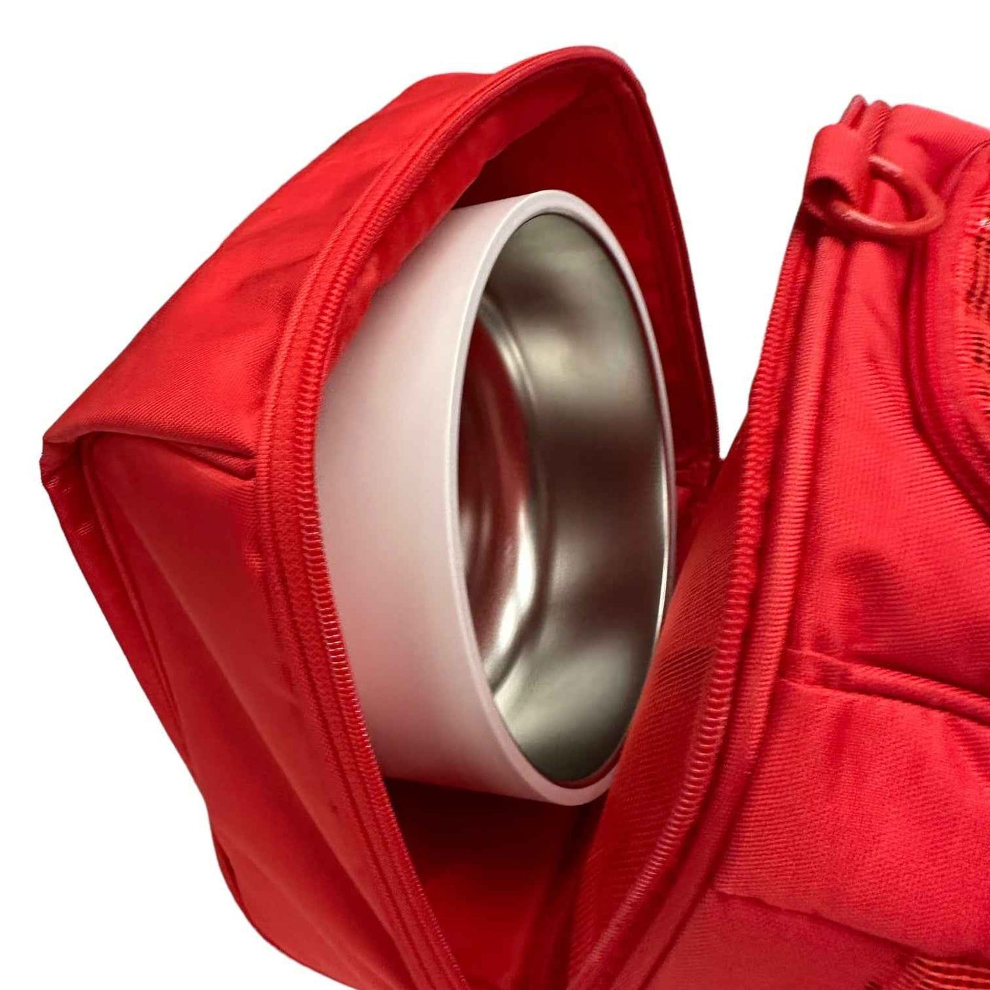 Travel Buddy - dog carrier in red