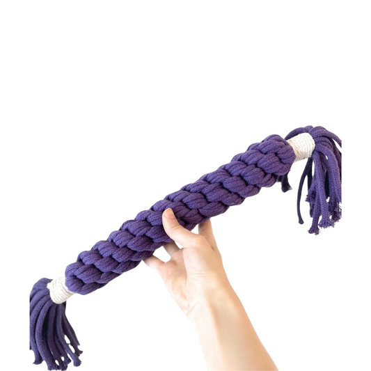 Purple Macrame Rope Candy