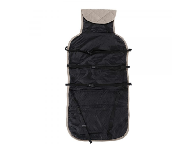 Quilted Microfiber Front Car Seat Protector Back