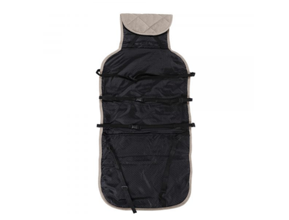 Quilted Microfiber Front Car Seat Protector Back