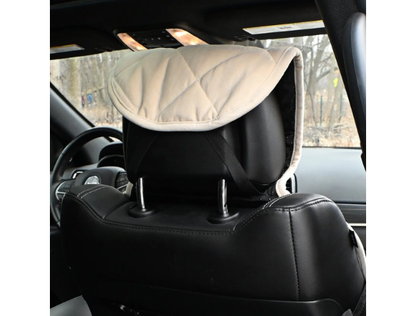 Quilted Microfiber Front Car Seat Protector in Car