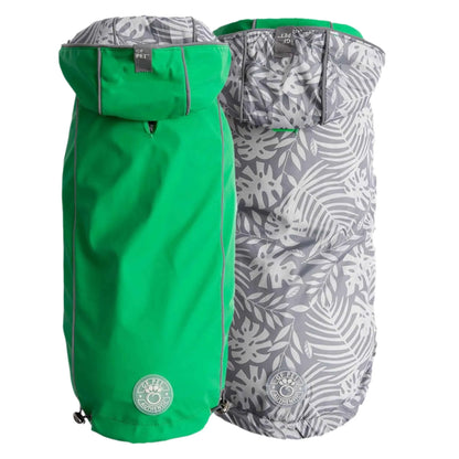 Reversible ElastoFit™ Waterproof Dog Raincoat - Multiple Colors