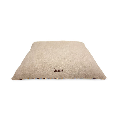 Orthopedic Foam Sherpa Pillow Bed