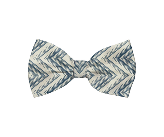 Zig Zag Dog Bow Tie