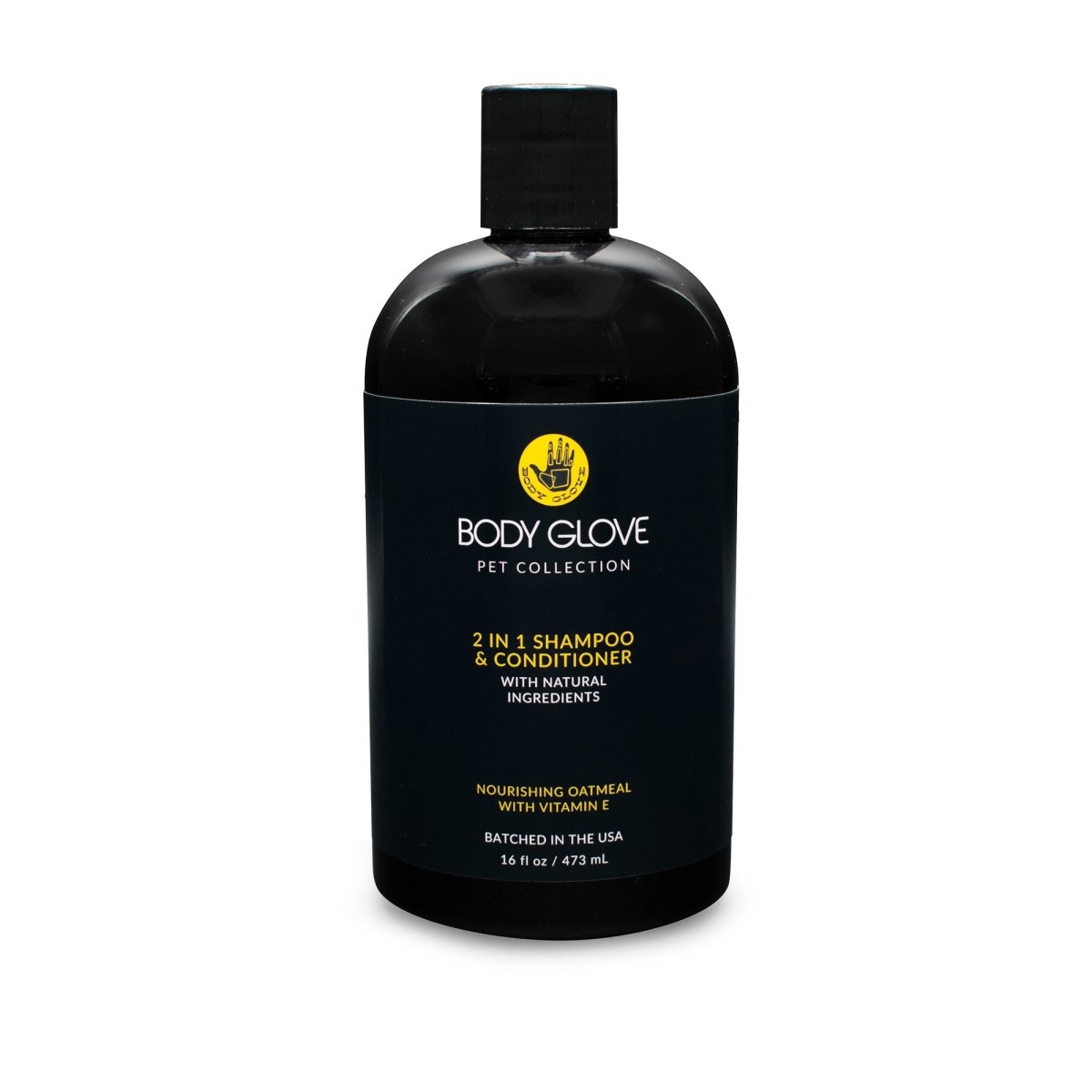 Body Glove Pet Collection 2 in 1 Shampoo & Conditioner bottle on a white background