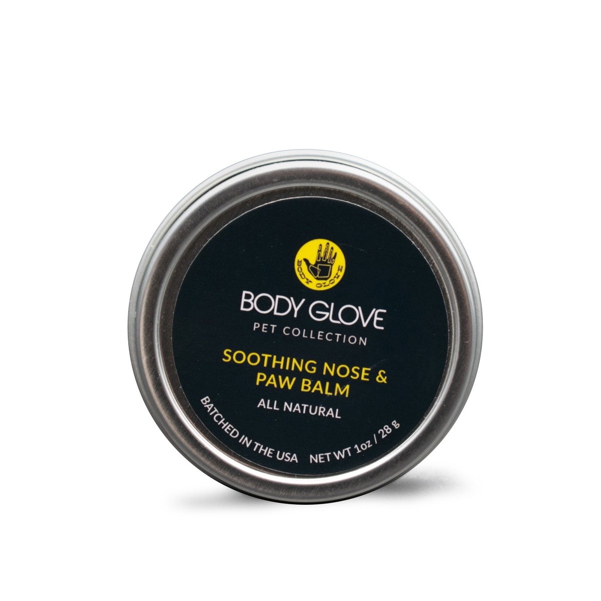 Body Glove Pet Collection Soothing Nose & Paw Balm container on a white background