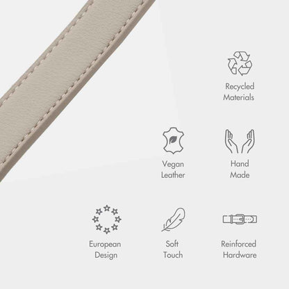 Leash 4ft - Vegan Leather - Cupertino