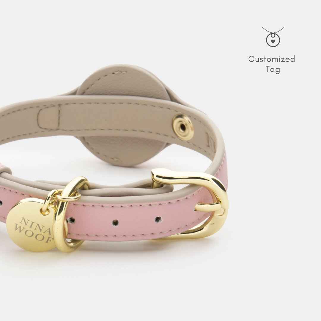 Collar - Air Tag Enabled - Vegan Leather - Cupertino