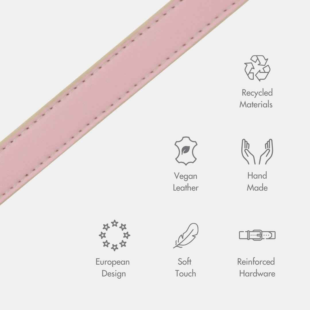 Collar - Air Tag Enabled - Vegan Leather - Cupertino