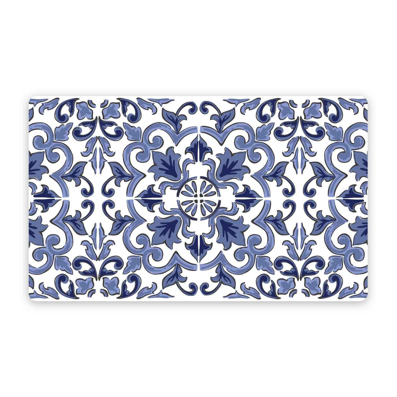 Canyon Clay Pet Placemat Indigo 11.5" x 19"Melamine