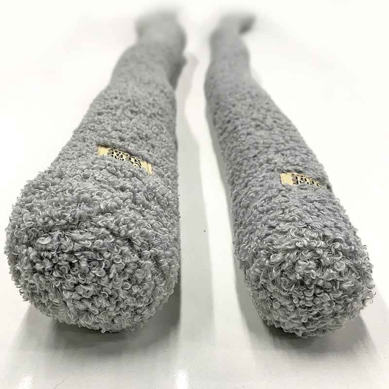 Super Knott gray knotted dog toy on a white background