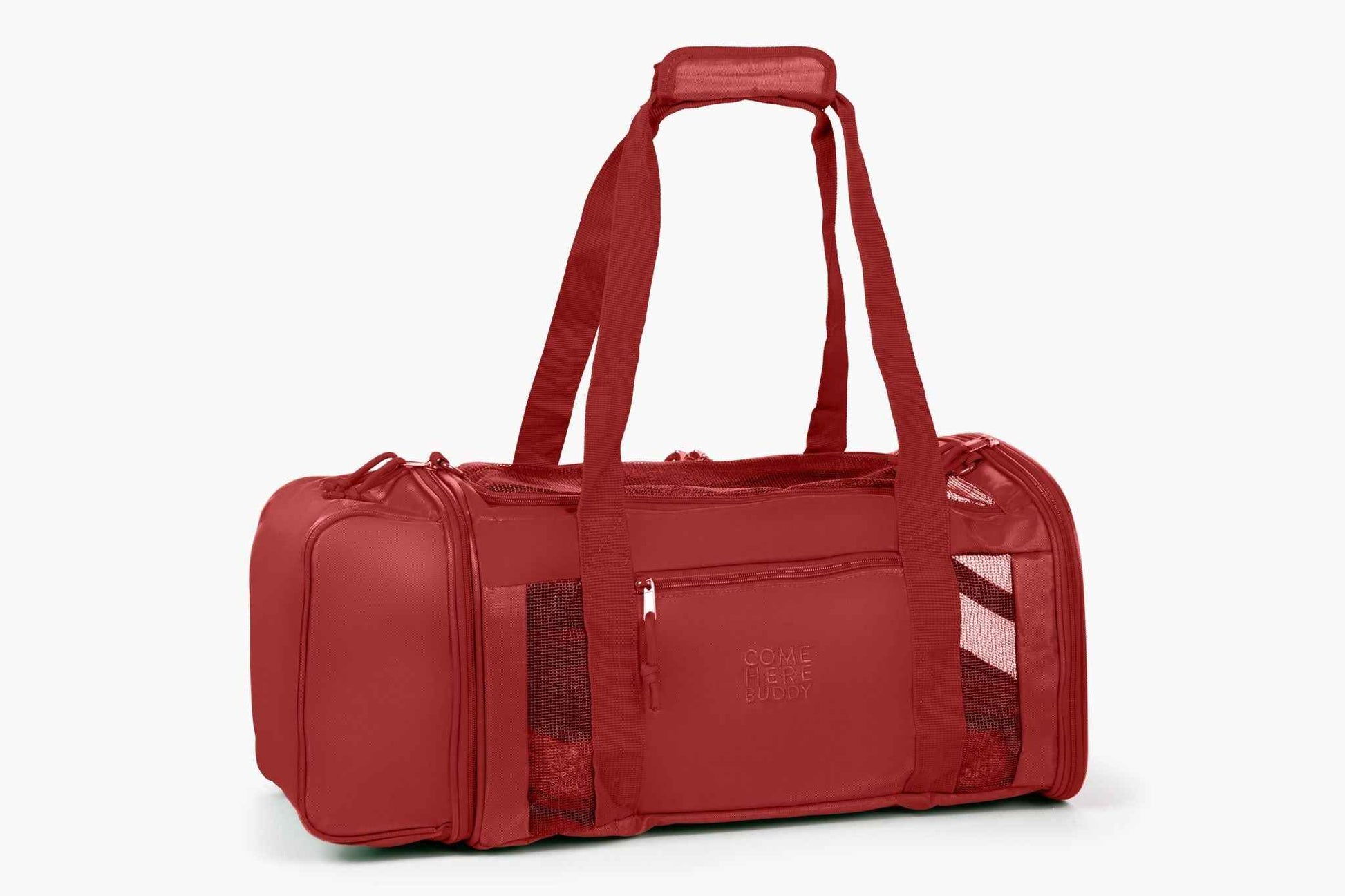 Travel Buddy - dog carrier in red